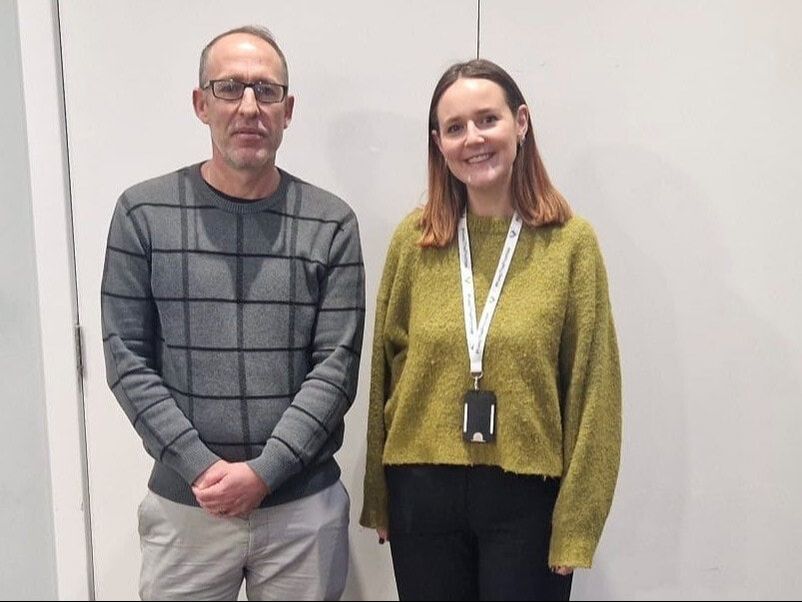 Ainya Taylor, Community Justice Partnership Coordinator and Justin Jansen, Alcohol and Drugs Partnership Coordinator